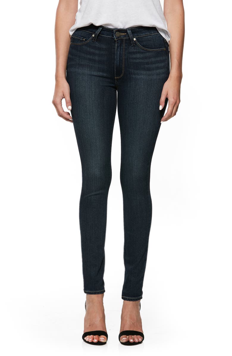 PAIGE Transcend - Hoxton High Waist Ultra Skinny Jeans, Alternate, color, 