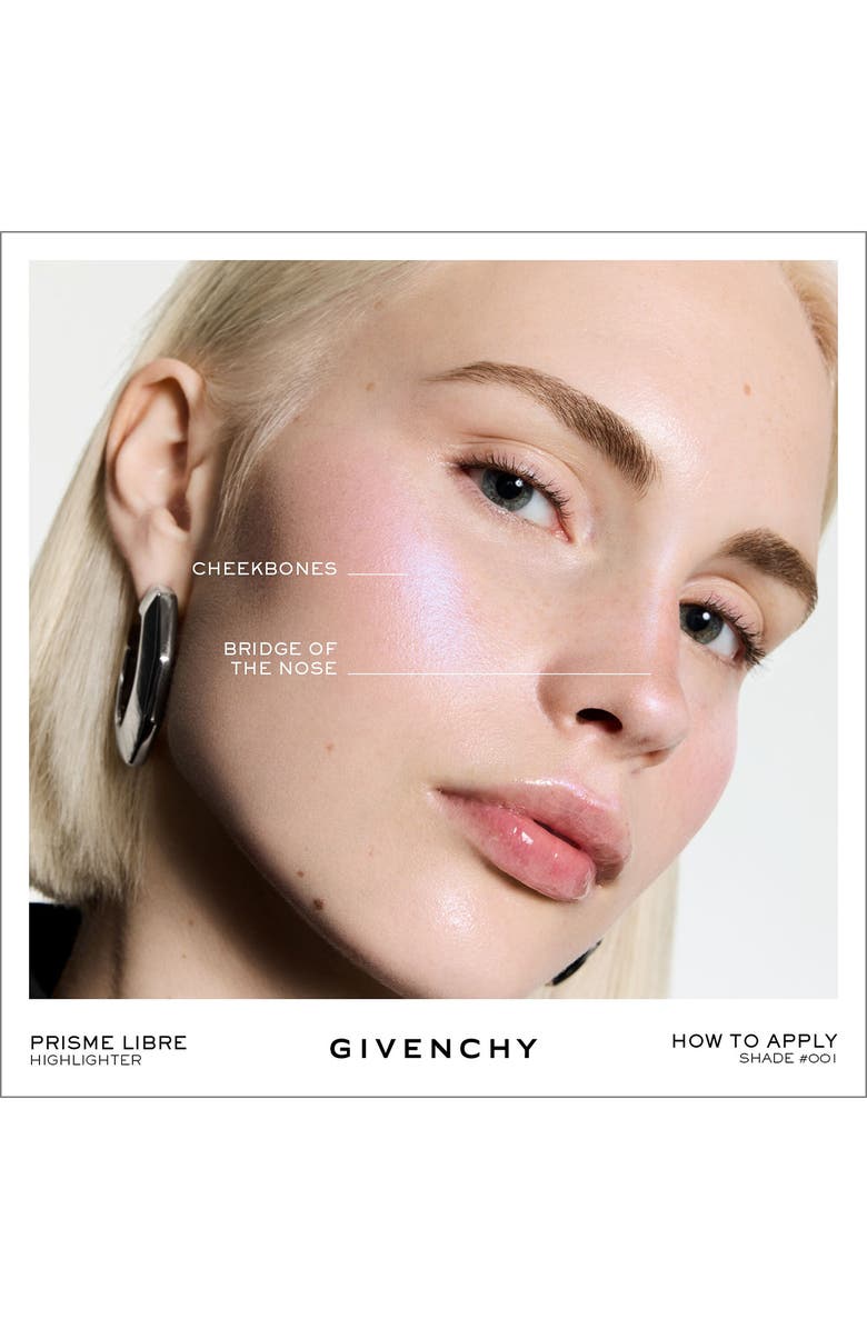 Givenchy Prisme Libre Strobing & Illuminating Highlighter Powder, Alternate, color, 001 Lilac Pink