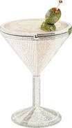Judith Leiber Martini Crystal Embellished Minaudière