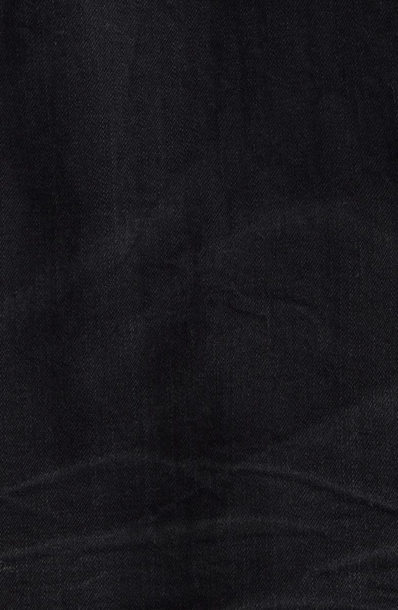 Balenciaga Small Fit Denim Crop Jacket, Alternate, color, 