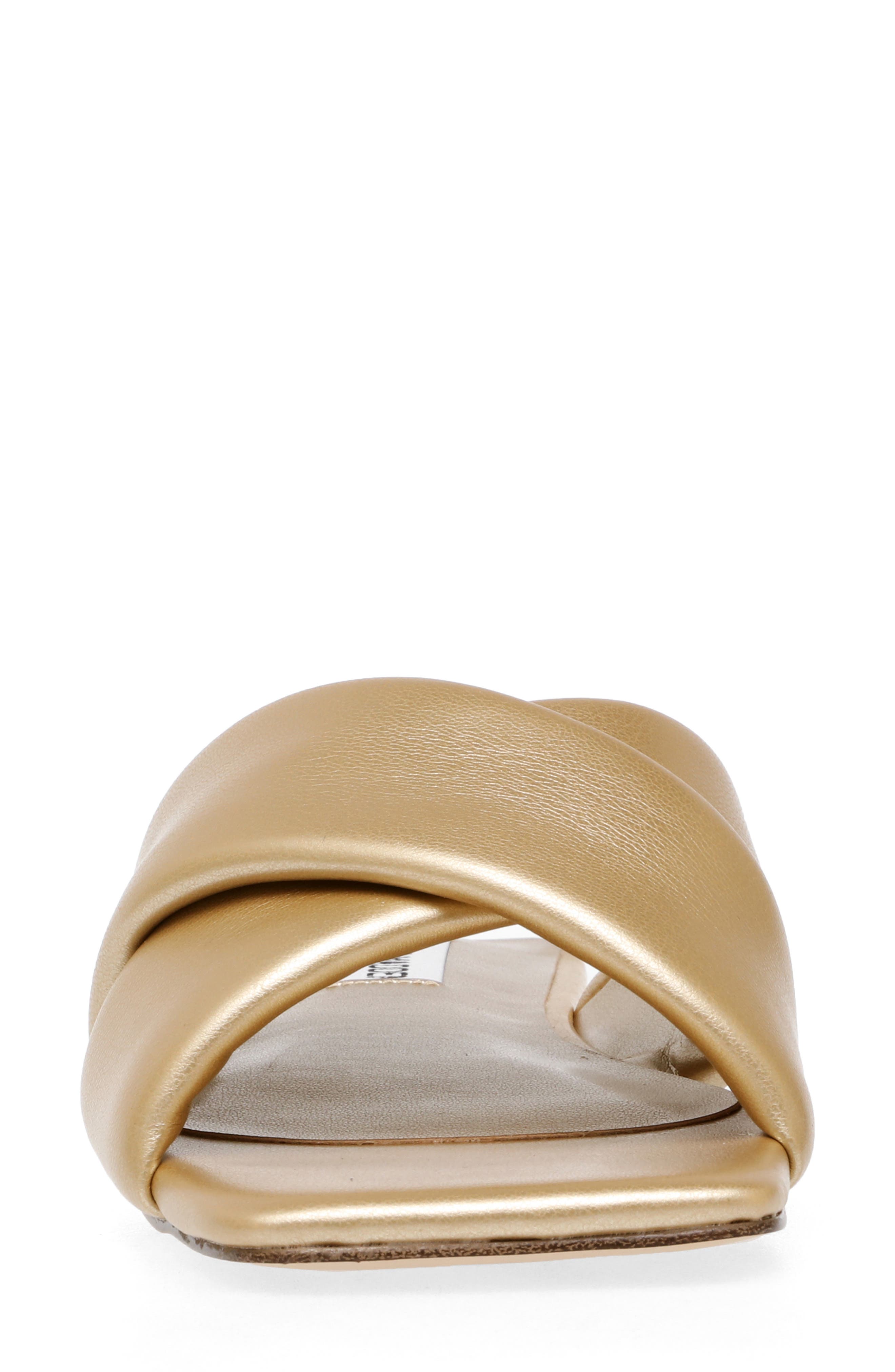 Mayra Slide Sandal, Alternate, color, GOLD