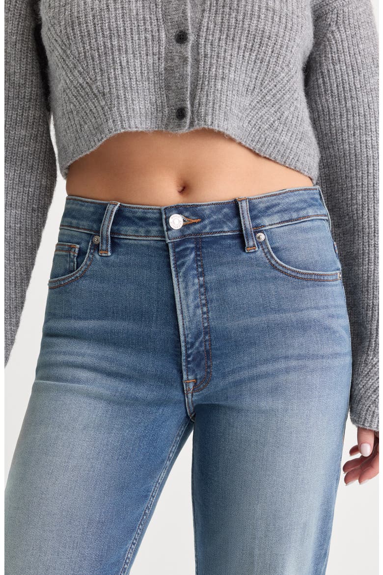 Good True High Waist Straight Leg Jeans, Alternate, color, INDIGO1327