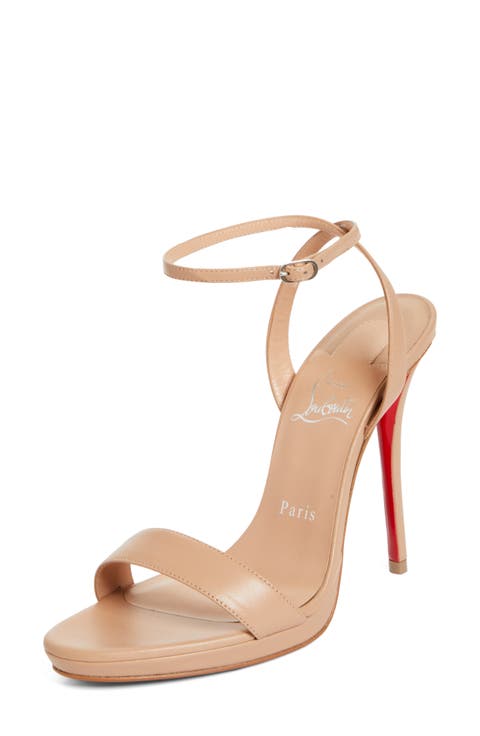 Women's Christian Louboutin Nude Heels | Nordstrom