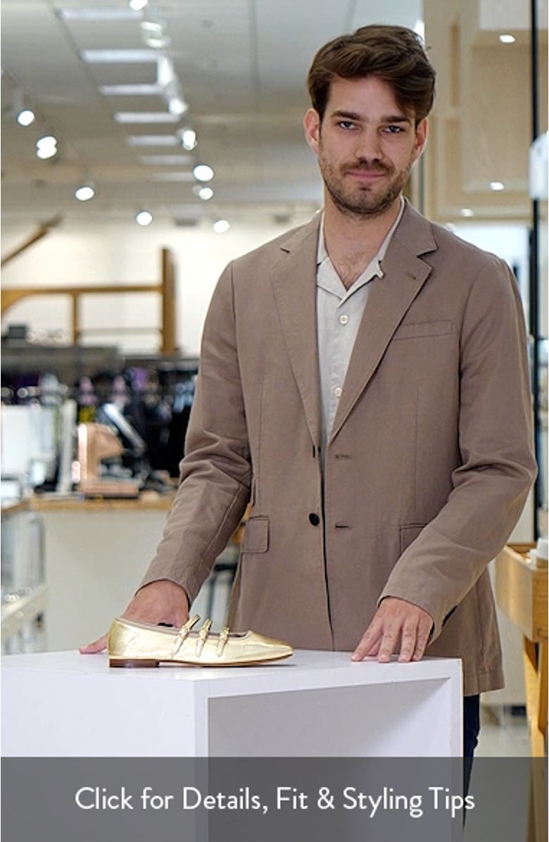 Square Toe Mary Jane Flat, sales video thumbnail