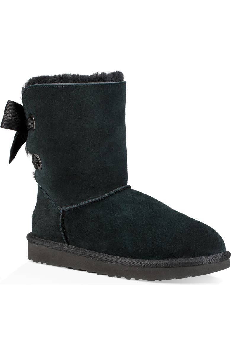 UGG<sup>®</sup> Customizable Bailey Bow Genuine Shearling Bootie, Main, color,