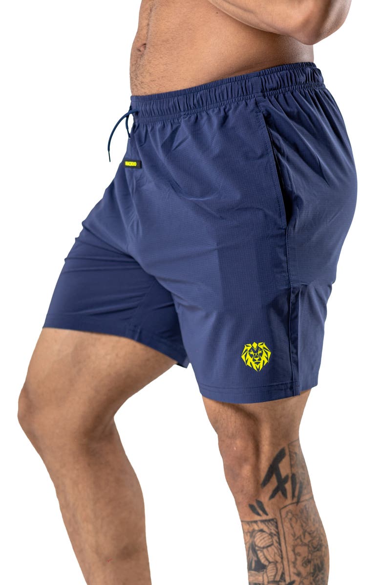 Maceoo Ripstop Athletic Shorts, Alternate, color, Blue
