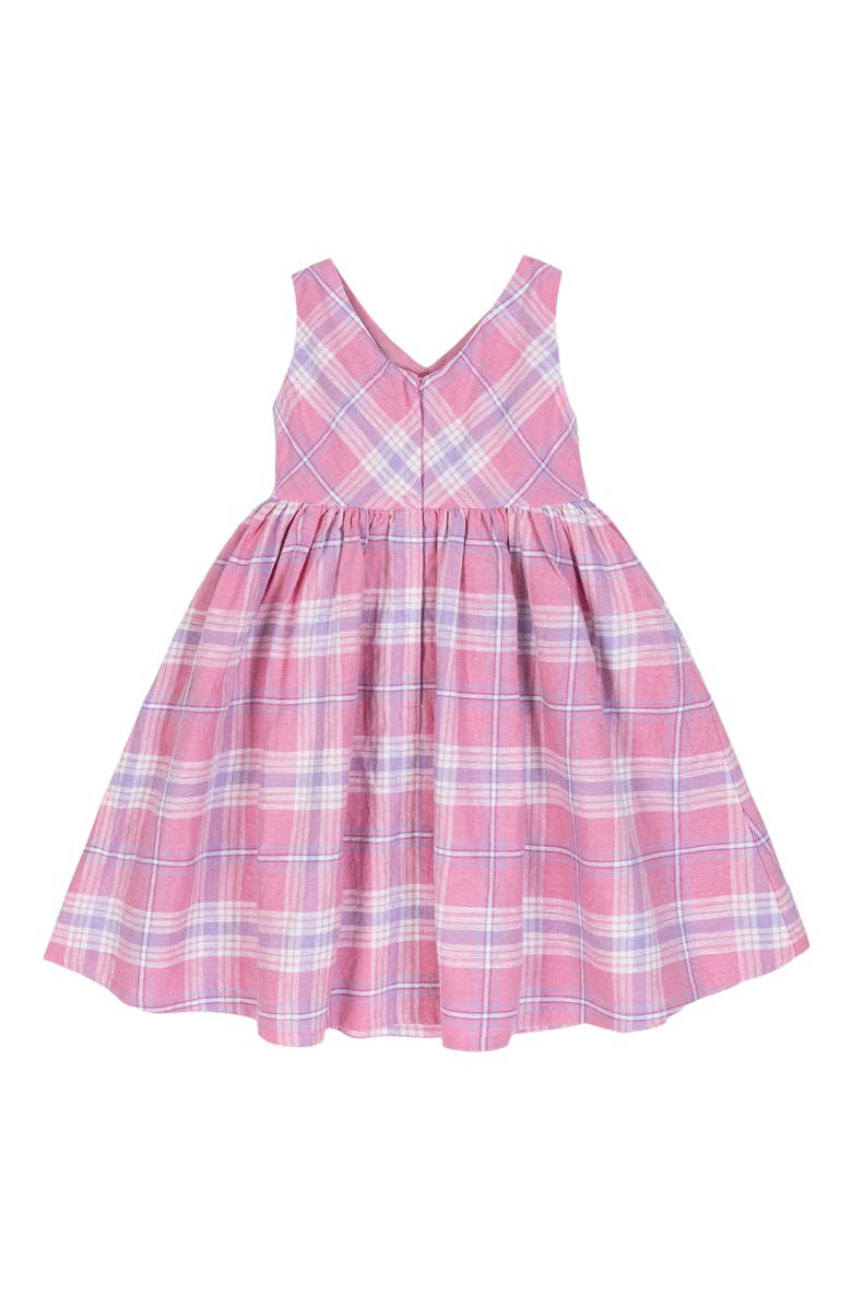 Hope & Henry Girls' Linen Swing Dress, Toddler, Alternate, color,