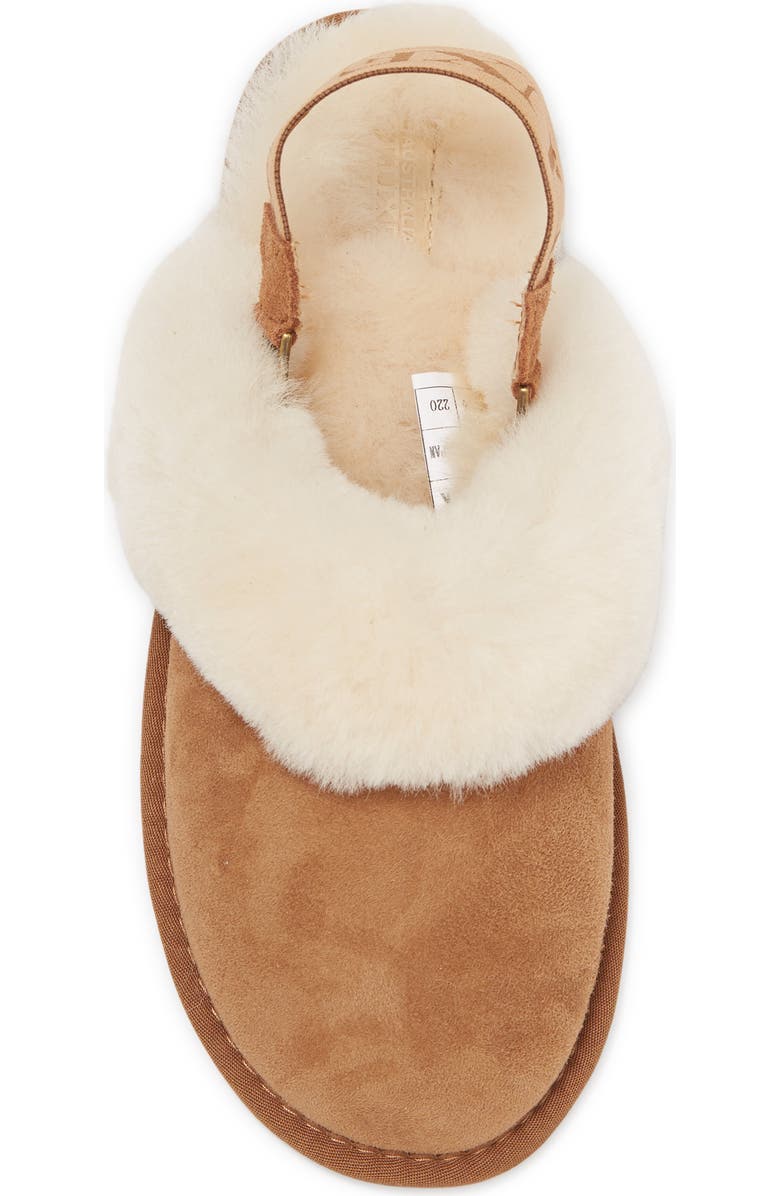 Australia Luxe Collective Genuine Shearling Slingback Mule Slipper, Alternate, color,