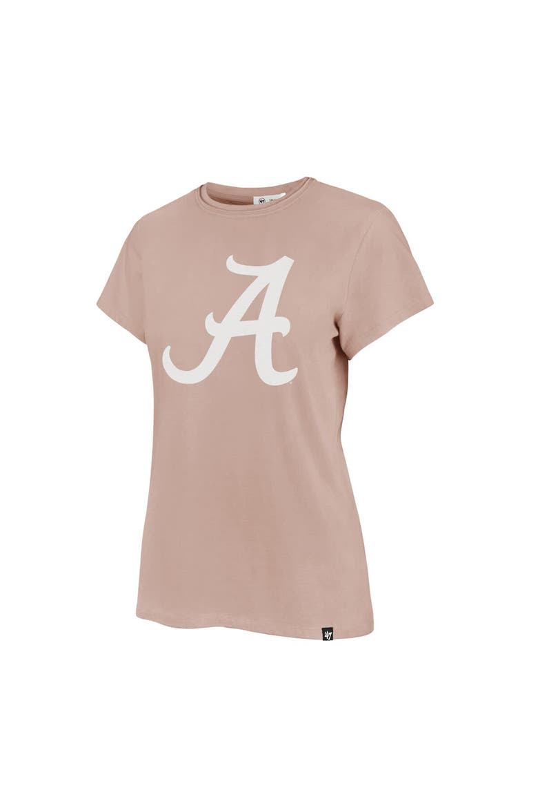 Women's '47  Pink Alabama Crimson Tide Premier Frankie T-Shirt, Alternate, color, Pink