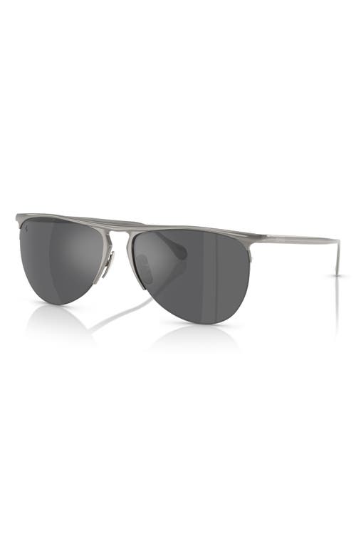 Scuderia Ferrari 59mm Pilot Sunglasses In Gray