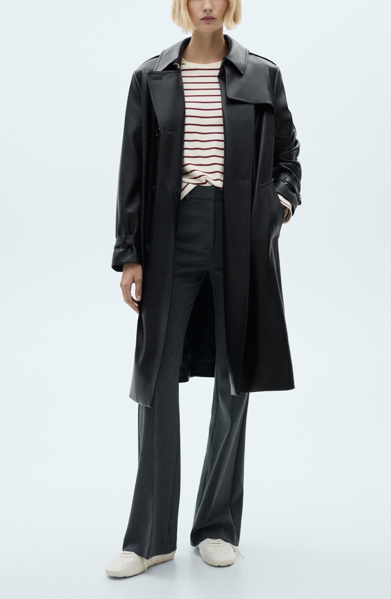 MANGO Stripe Cotton Sweater, Alternate, color, 