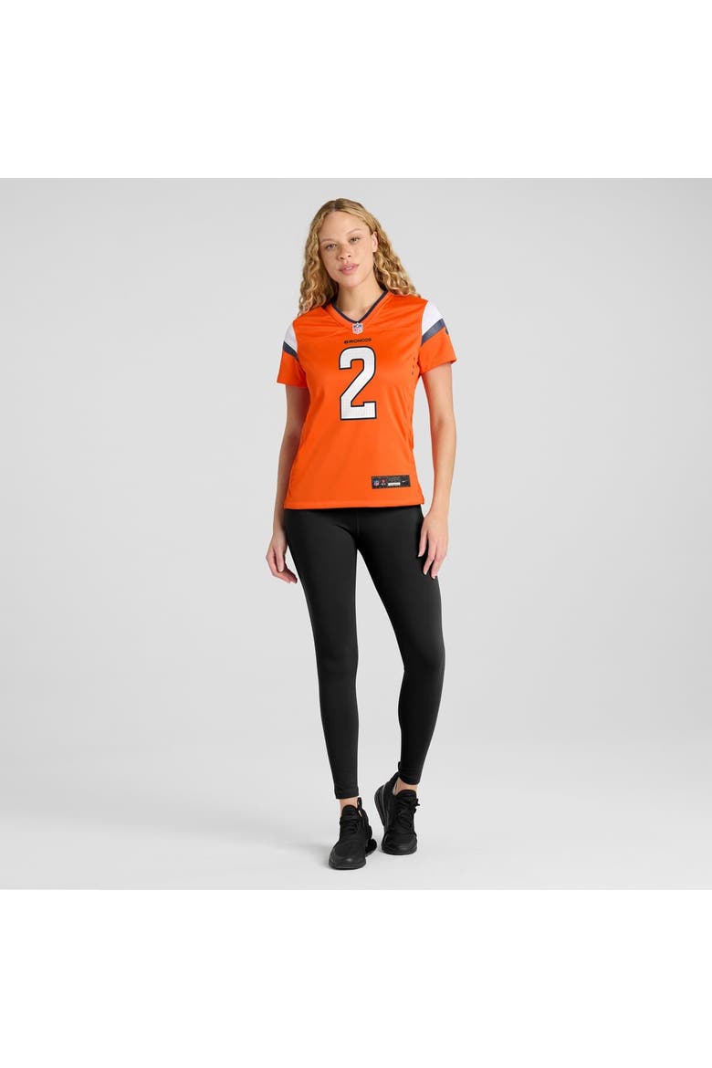 Women's Nike Patrick Surtain II Orange Denver Broncos Mile High Collection Game Jersey, Alternate, color, Orange