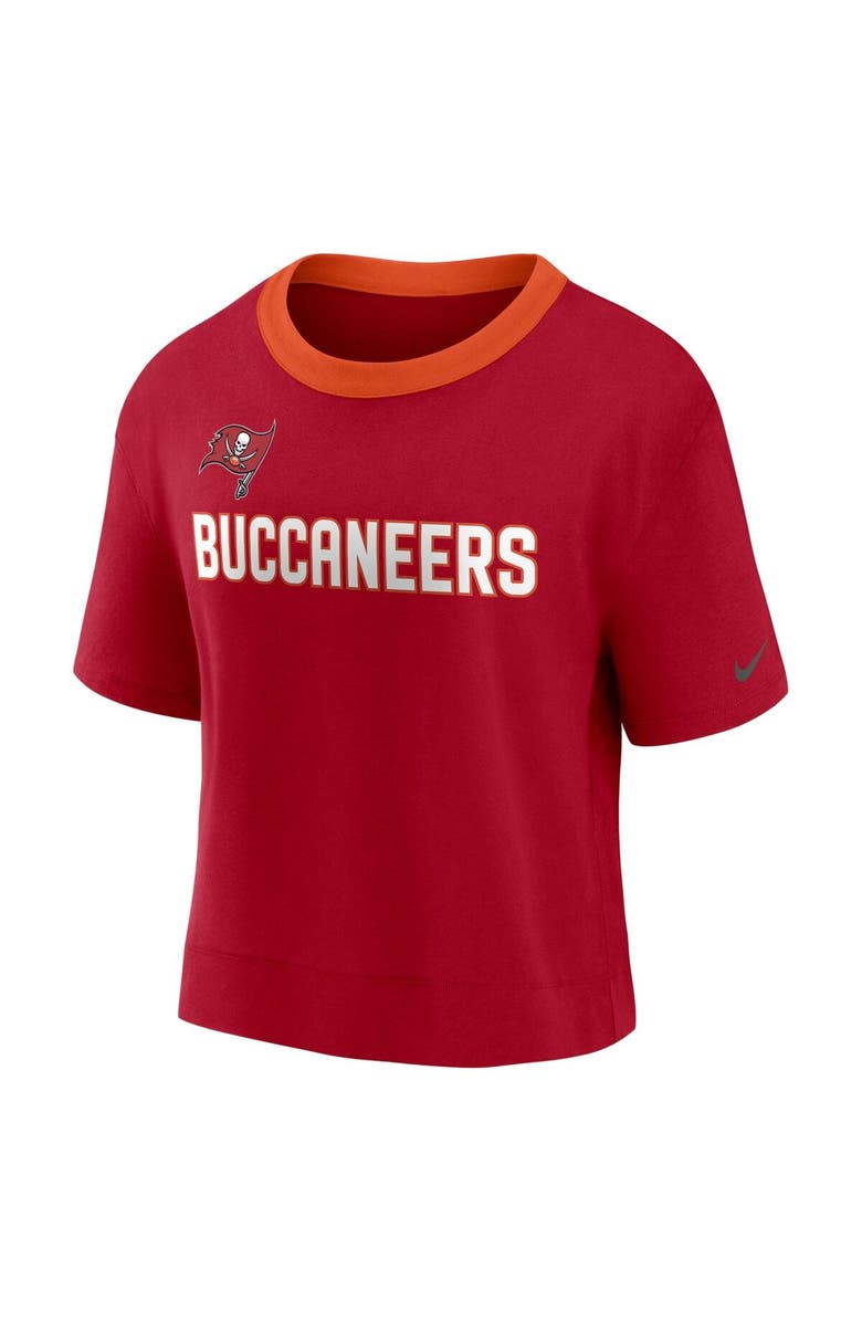 Nike Women's Nike Red Tampa Bay Buccaneers High Hip Fashion Cropped Top, Alternate, color, Red