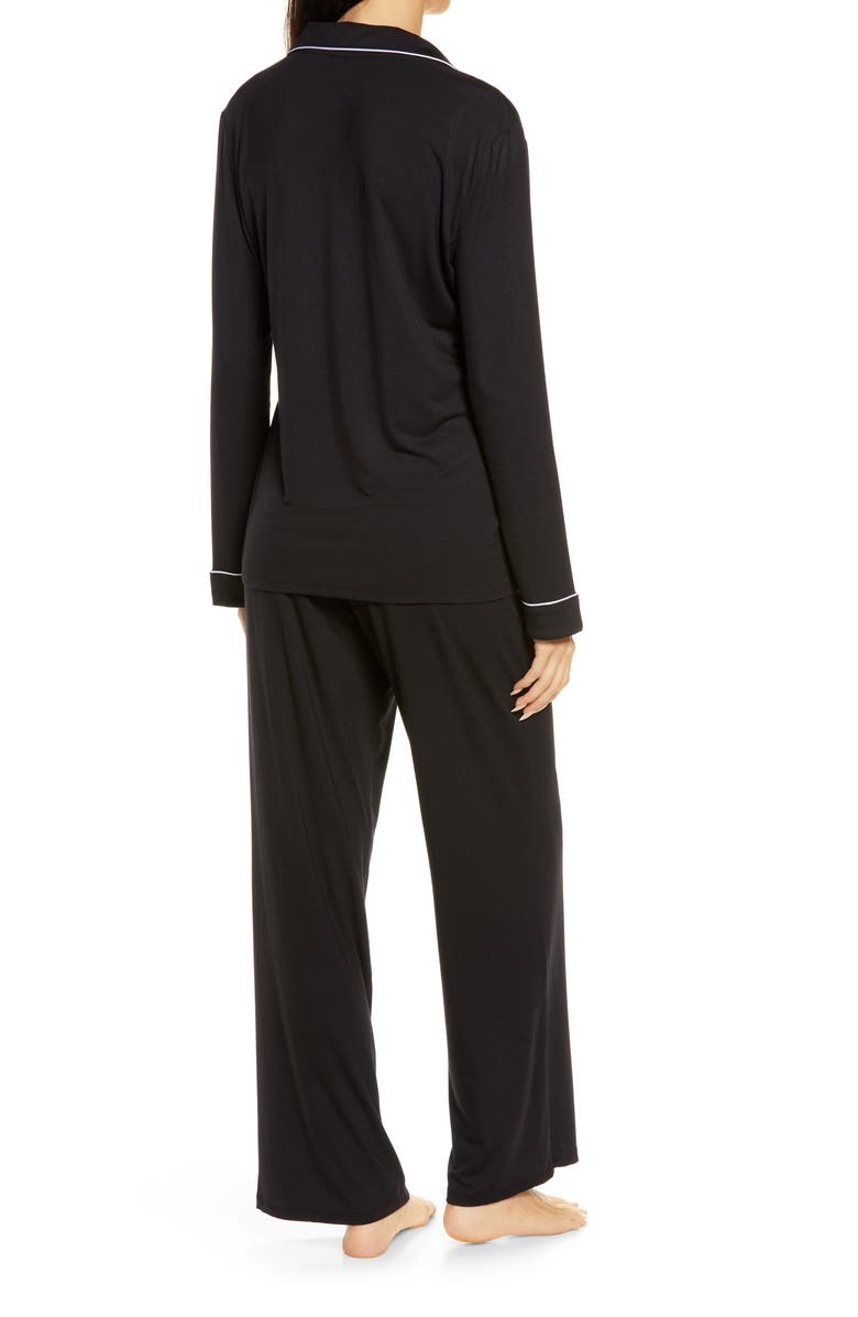 Moonlight Eco Long Sleeve Knit Pajamas