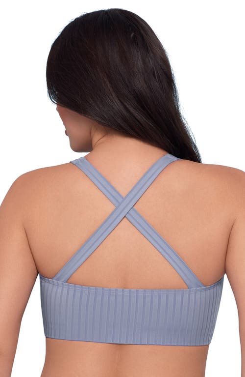 S3 Ribbed Scoopneck Crossback Bikini Top