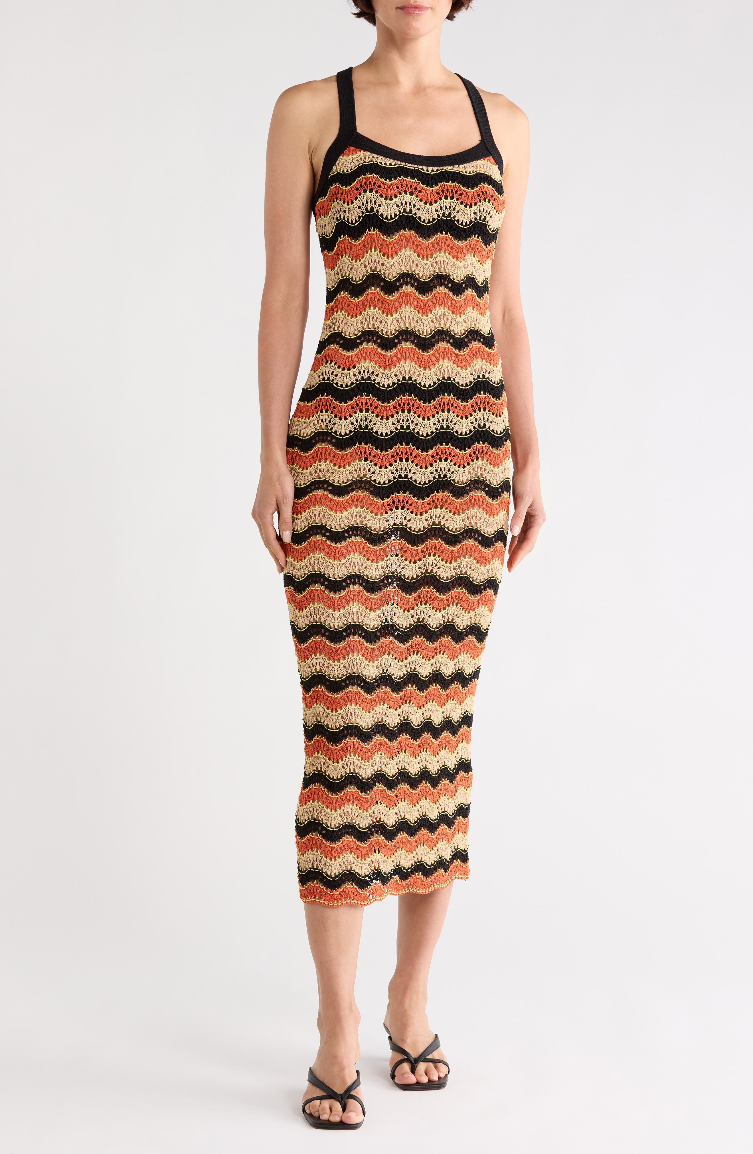 Diane von Furstenberg Arcadia Open Stitch Dress