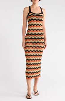 Diane von Furstenberg Arcadia Open Stitch Dress