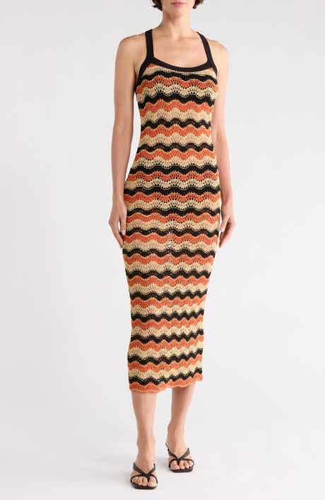 Diane von Furstenberg Arcadia Open Stitch Dress