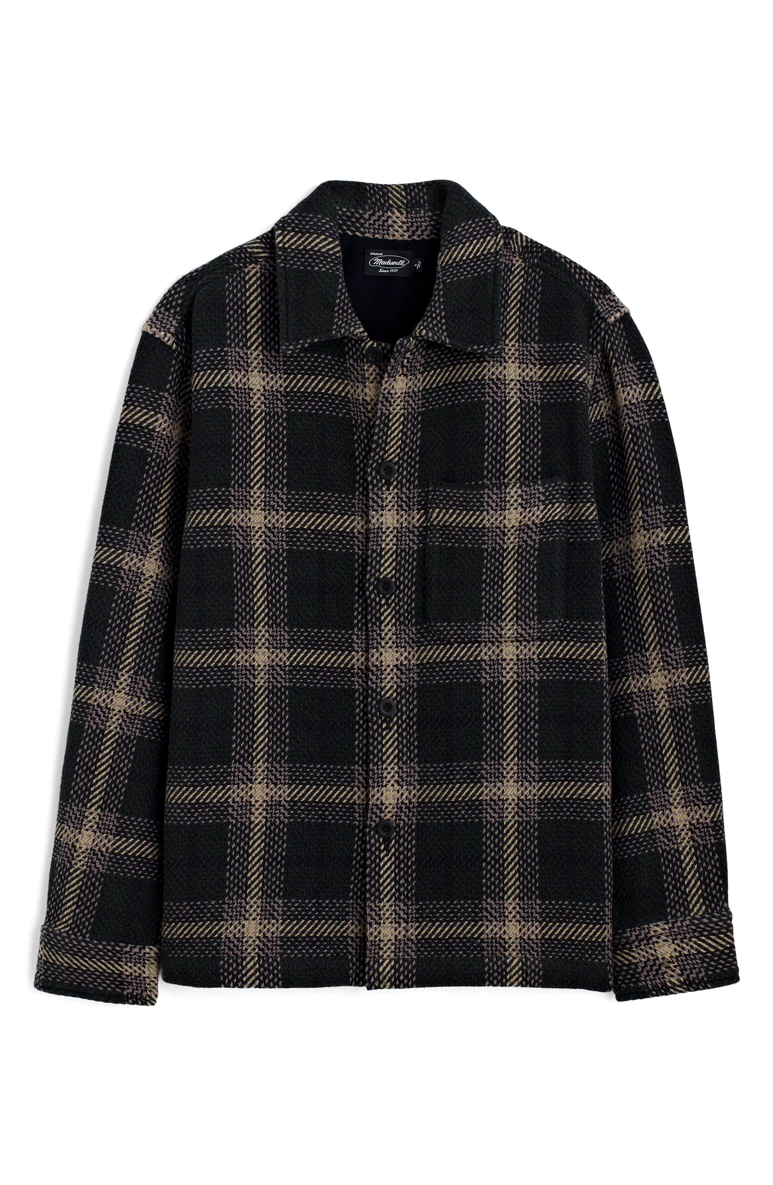 selected OBSIDIAN MOSS OMBRE PLAID