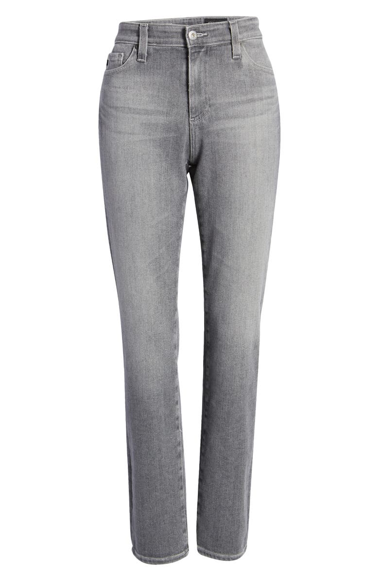 AG Mari High Waist Slim Straight Leg Jeans, Alternate, color, 