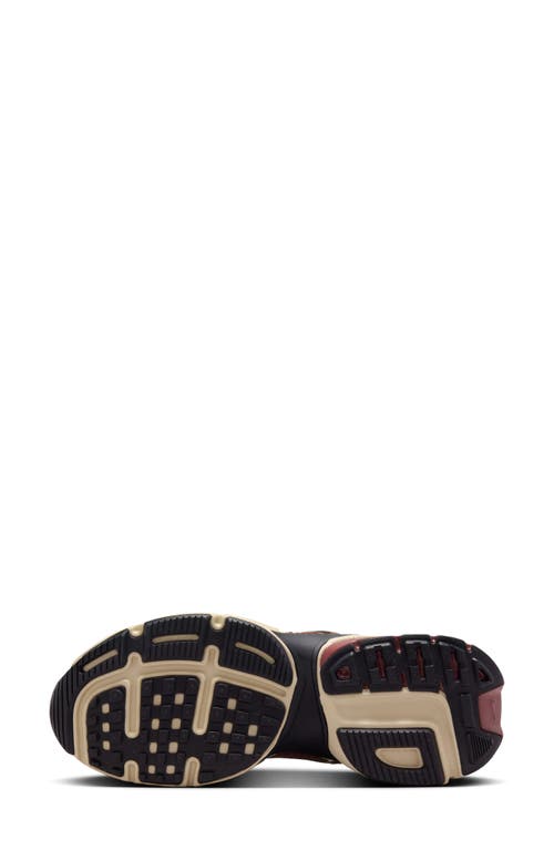 Nike V2k Run Sneaker In Red Sepia/chrome/dark Pony