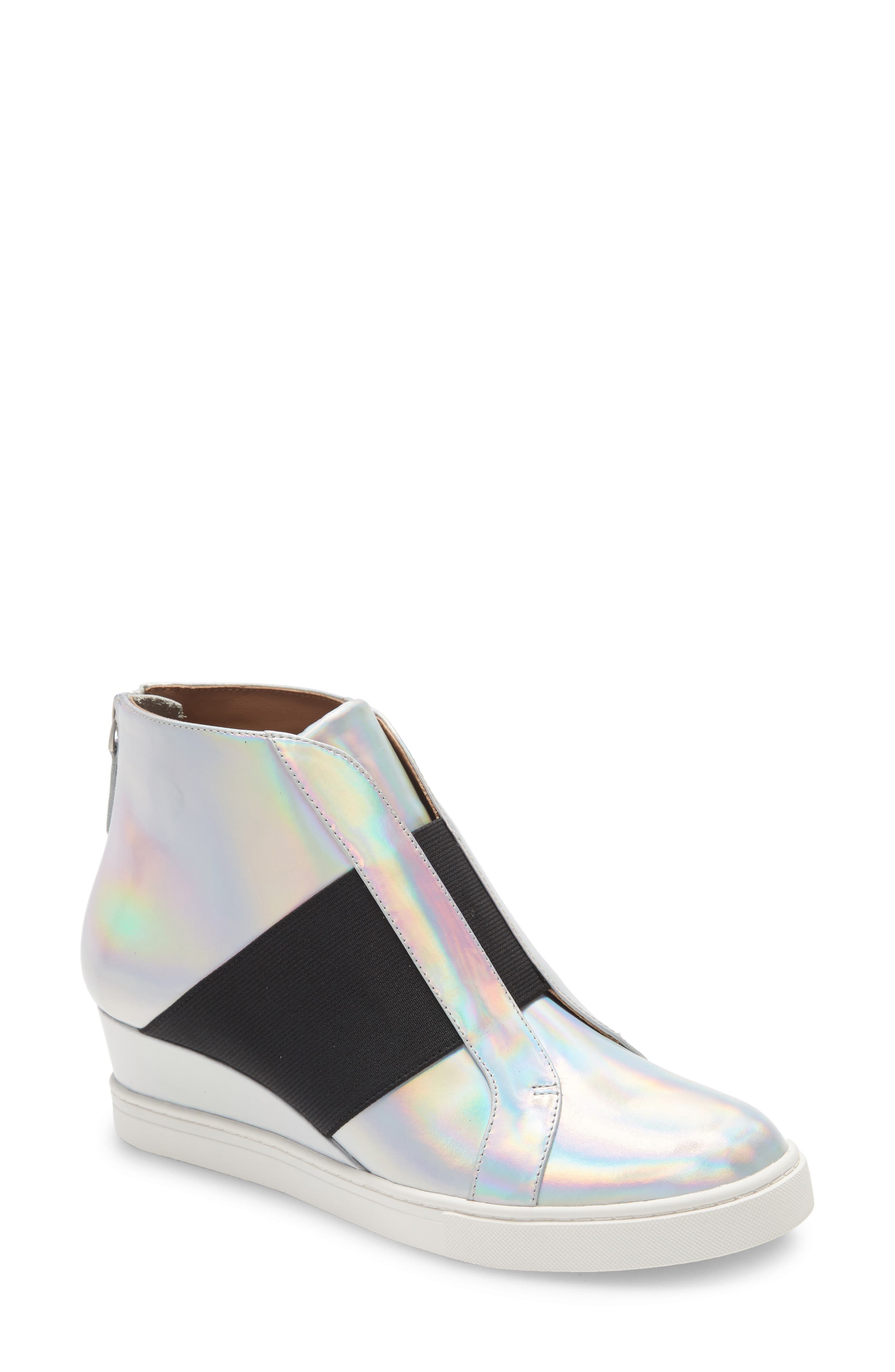 Linea Paolo Amber Wedge Sneaker, Main, color, 