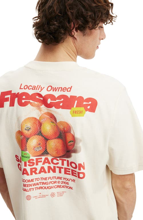 Cotton On Cropped Fit Graphic T-shirt In White
