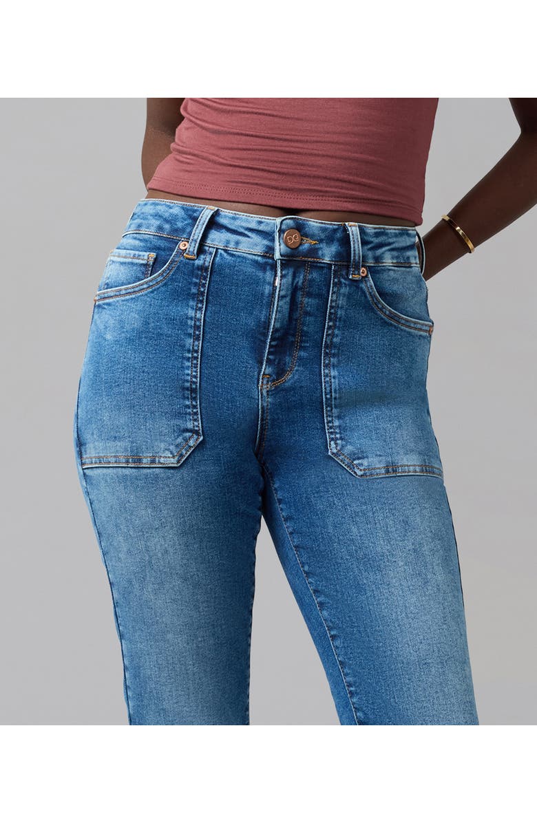 Lola Denim Billie High Rise Bootcut Jeans, Alternate, color, Indigo Muse