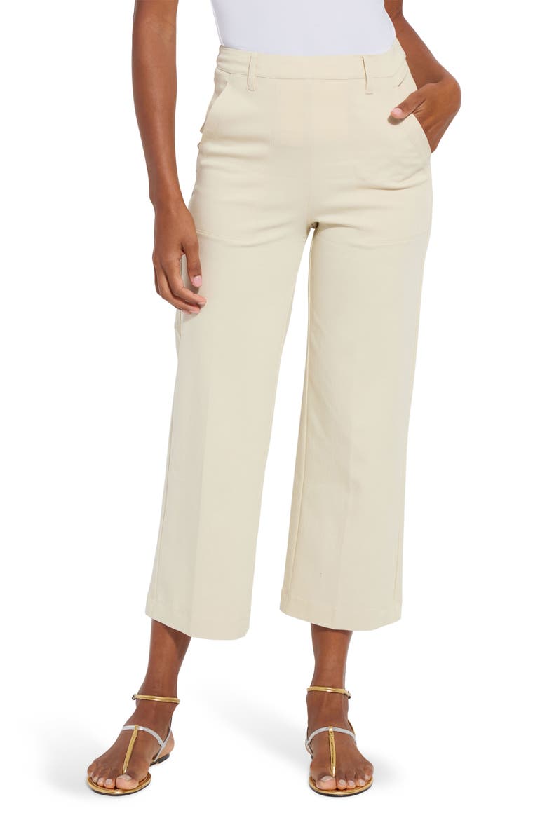 Pamela Crop Utility Pants, Main, color, ECRU