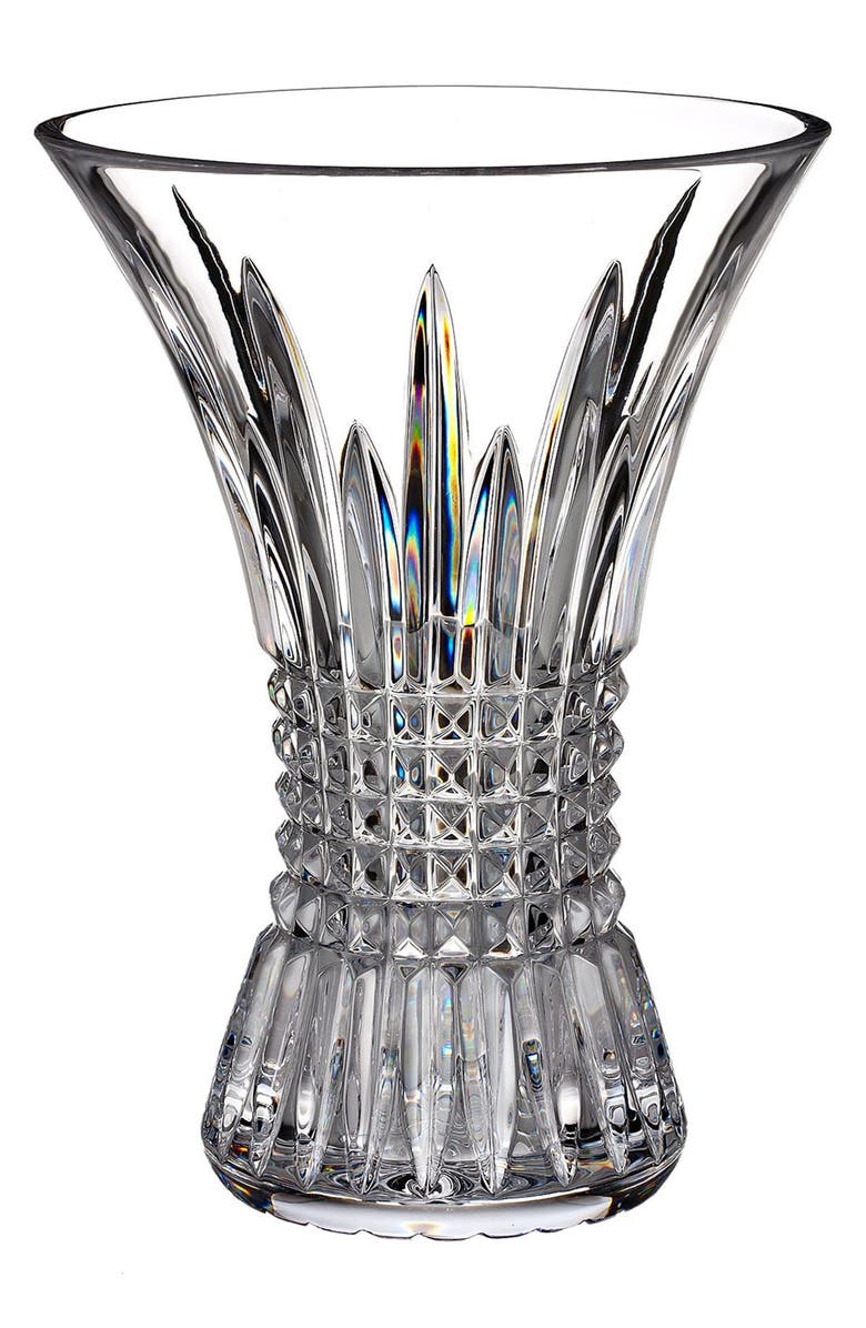 Waterford Lismore Diamond Lead Crystal Vase, Main, color, Clear