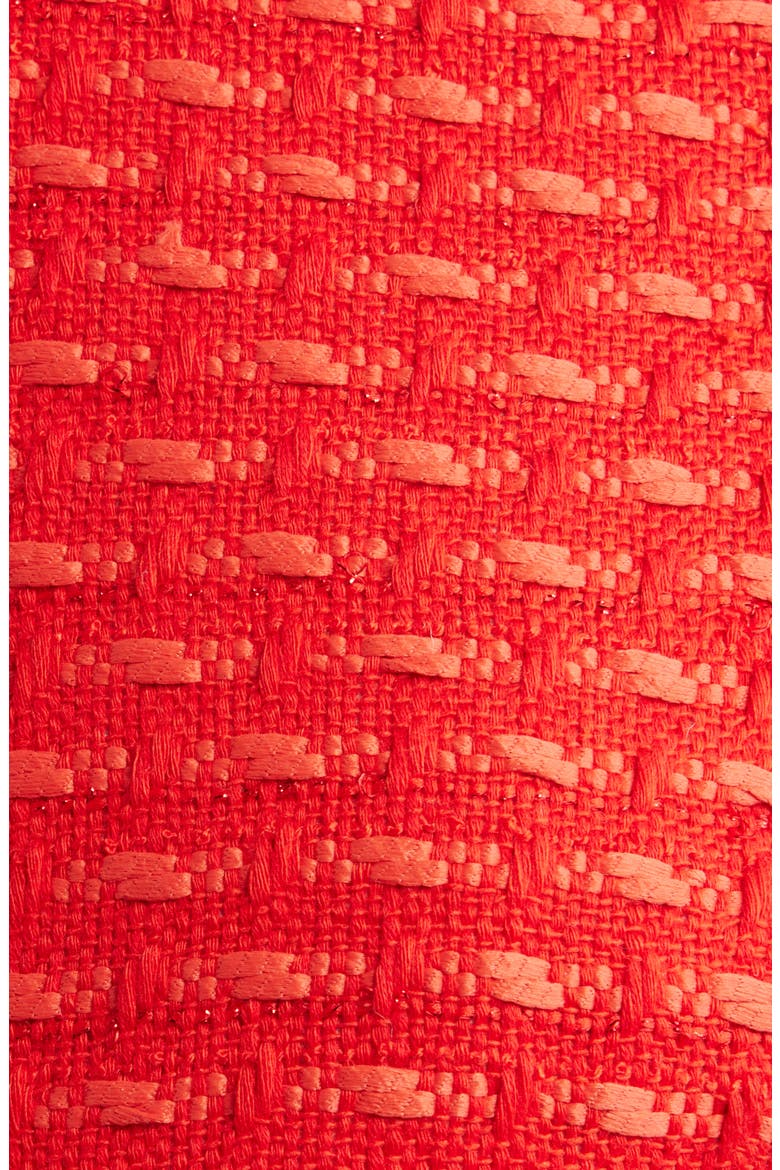 The Marlena Metallic Tweed Jacket, Alternate, color, POPPY GLOW TWEED