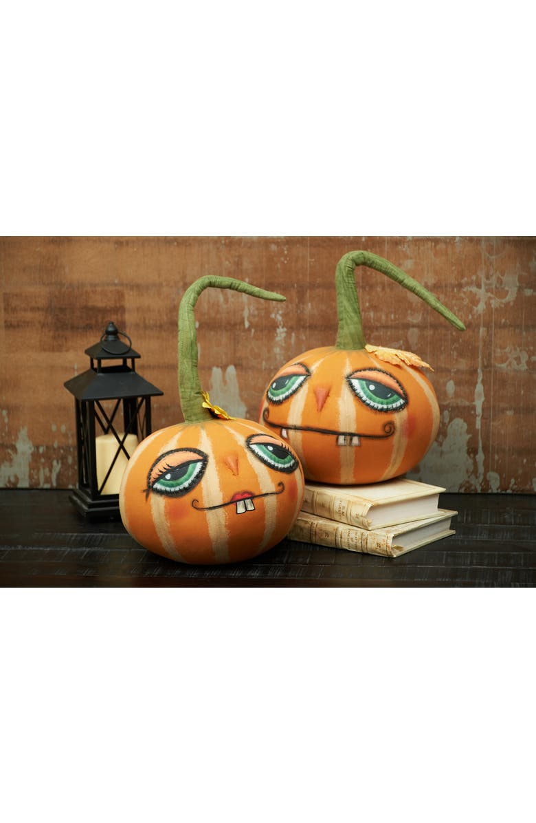 Gallerie II Ginger Halloween Figure, Alternate, color, Orange