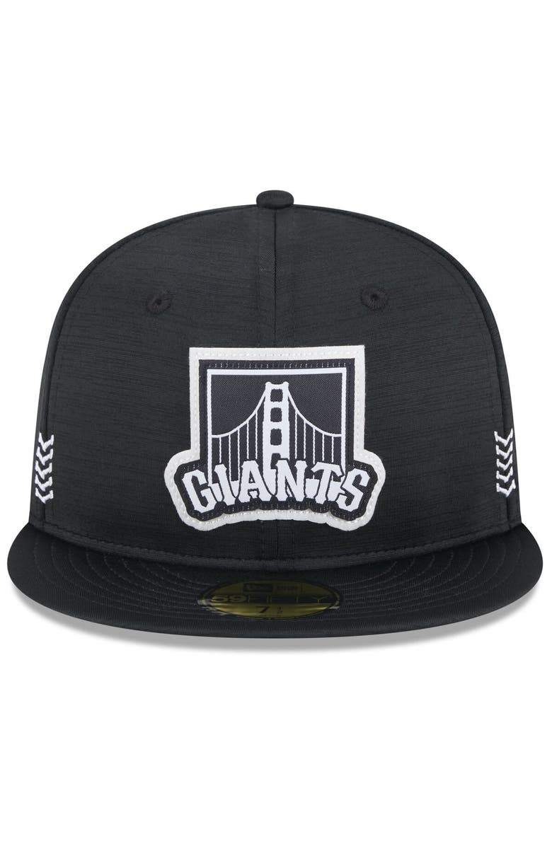 New Era Men's New Era  Black San Francisco Giants 2024 Clubhouse 59FIFTY Fitted Hat, Alternate, color, Black