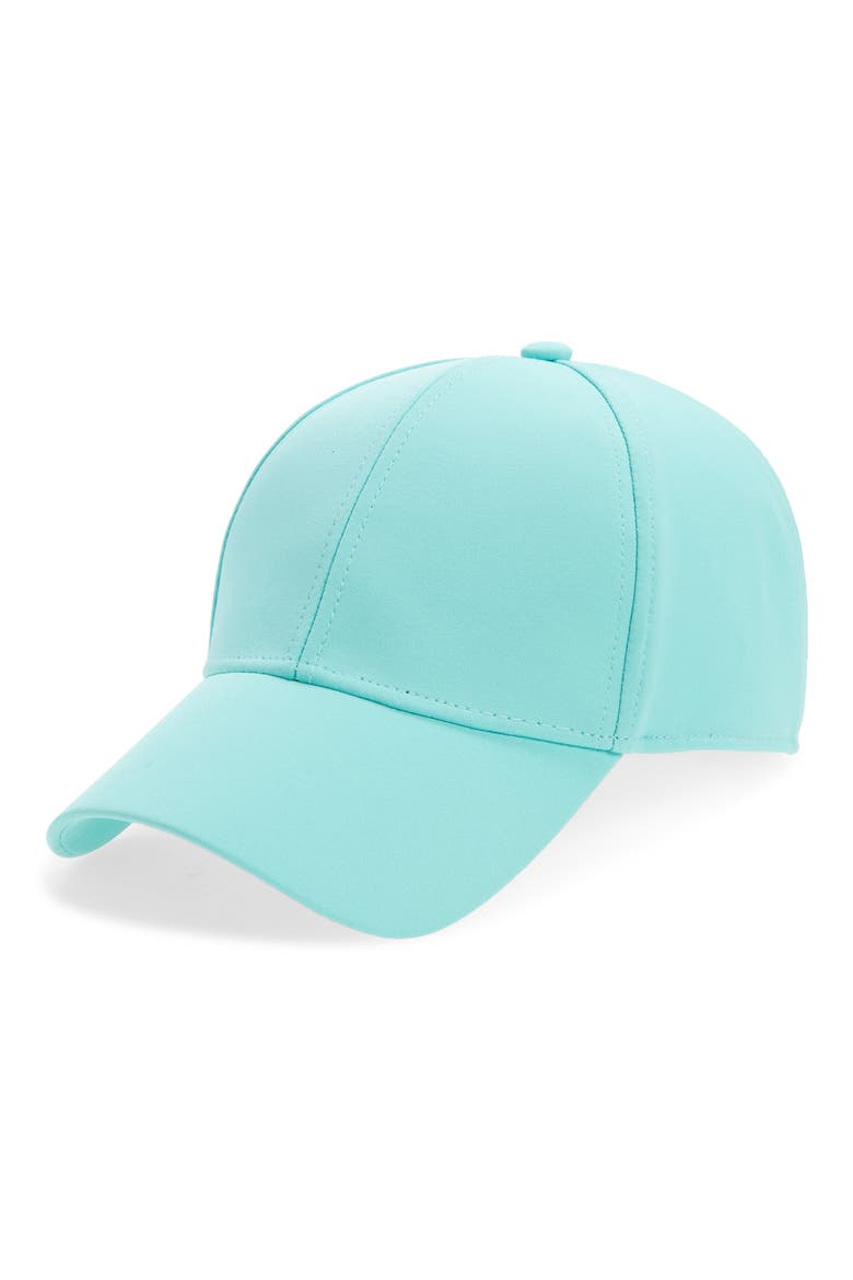 Adjustable Baseball Cap, Main, color, TEAL GEM