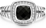 David Yurman Petite Albion® Diamond Halo Cushion Ring