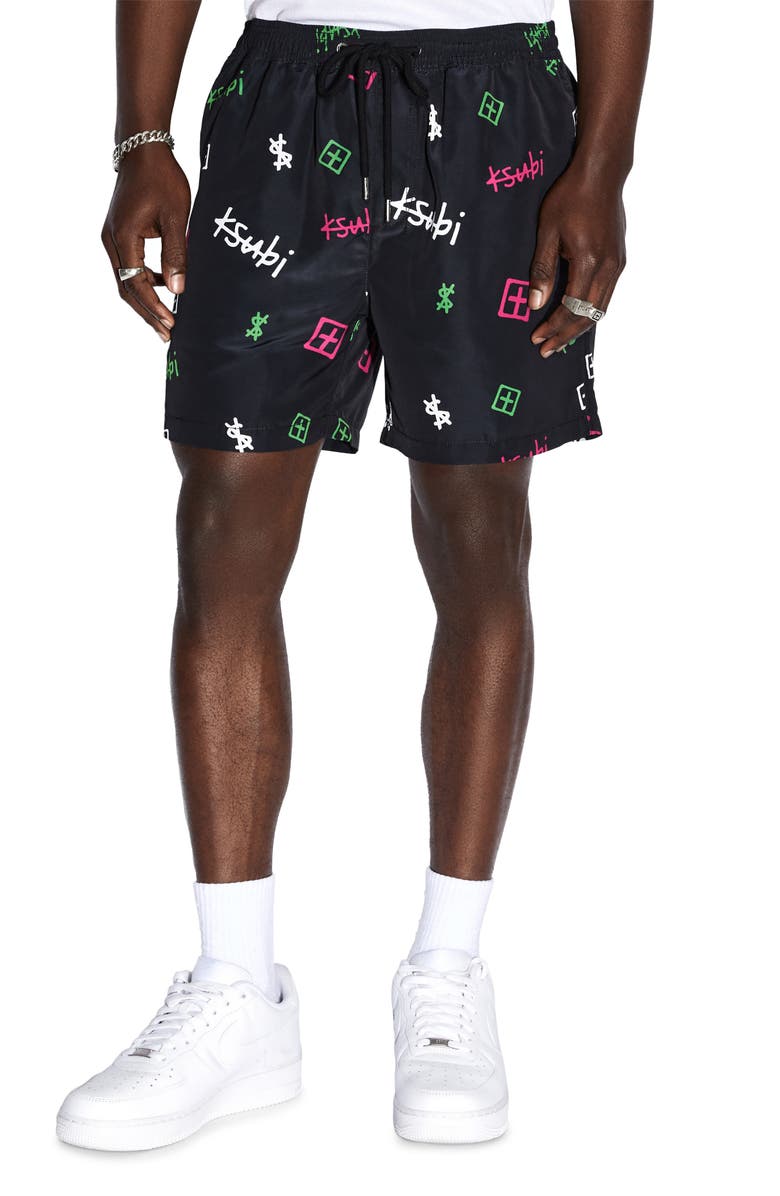 Ksubi Kash Box Board Shorts, Main, color,