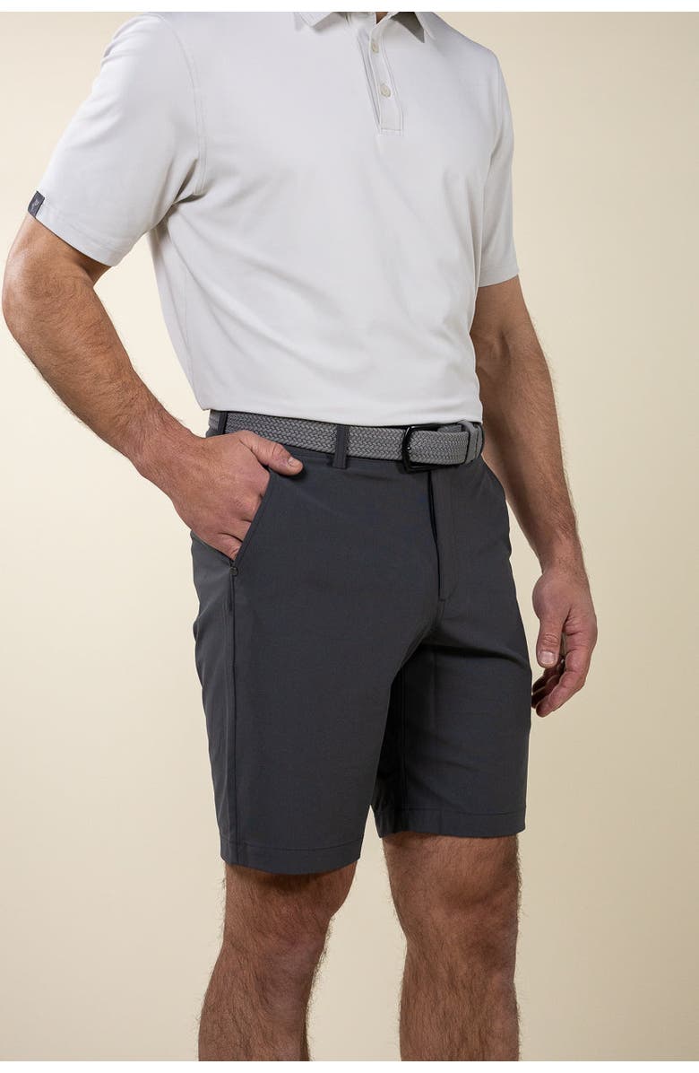 ASHWORTH GOLF GM Classic Short, Alternate, color, Asphalt