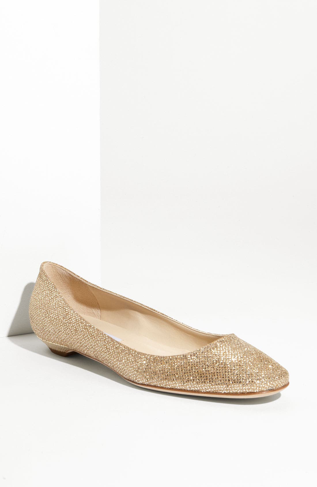 'Finlay' Flat, Main, color, GOLD GLITTER FABRIC
