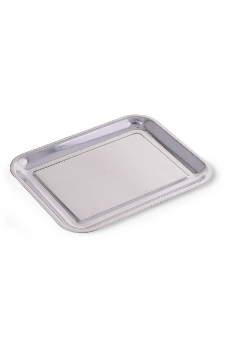 Bey-Berk Kelly Silver Plate Valet Tray, Main, color, 