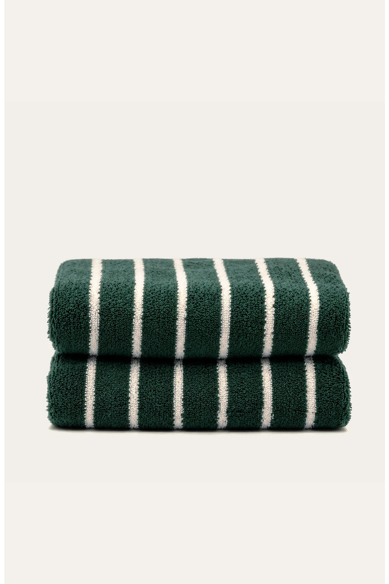 Ultraplush Australian Cotton 2-piece Bath Sheet Set, Main, color, Verdant & Ecru