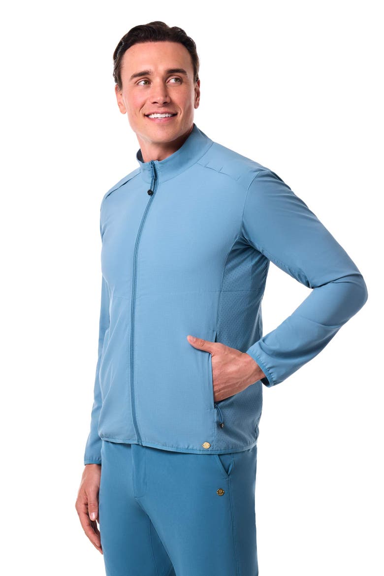 Men's Arcadian Packable Jacket, Upf 50+ Sun Protection, Alternate, color, Blue Dusk