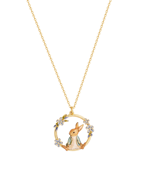 x Peter Rabbit Forget Me Not Necklace