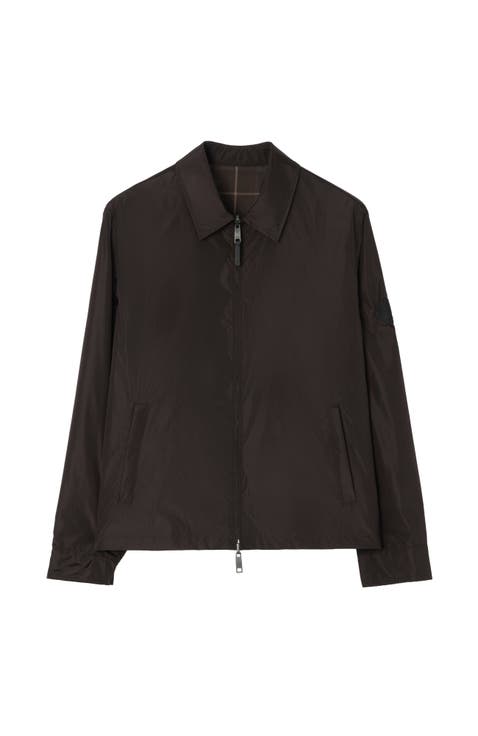 Reversible Nylon Bloomsbury Harrington Jacket