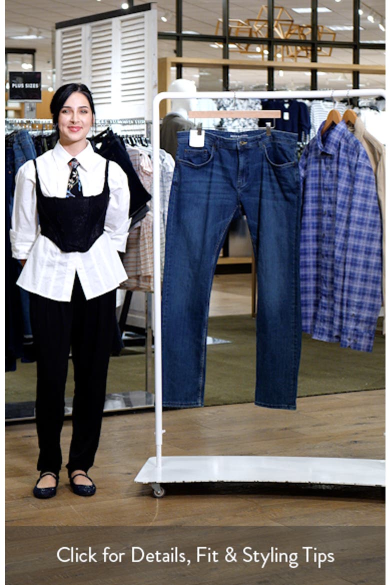 'Briggs' Straight Leg Jeans video