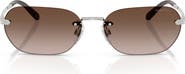 Ralph Lauren 59mm Rectangular Sunglasses