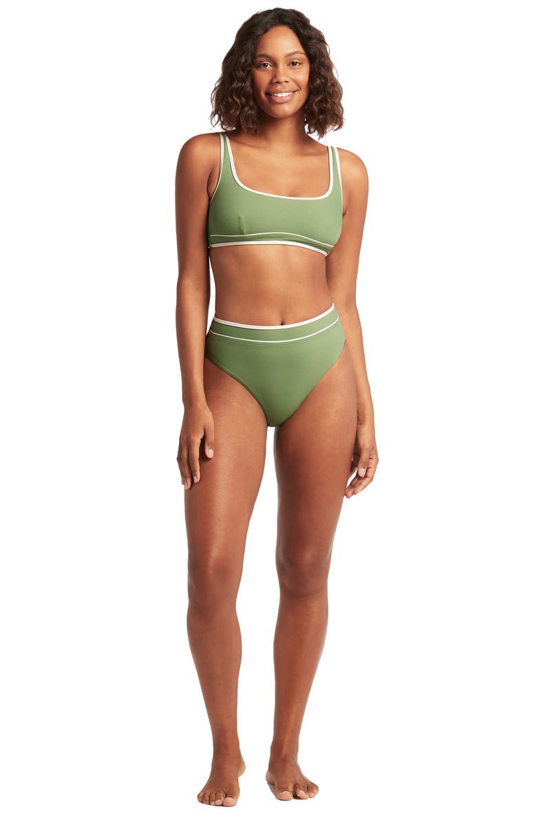 Sea Level Elite Paneled Swim Top, Alternate, color,