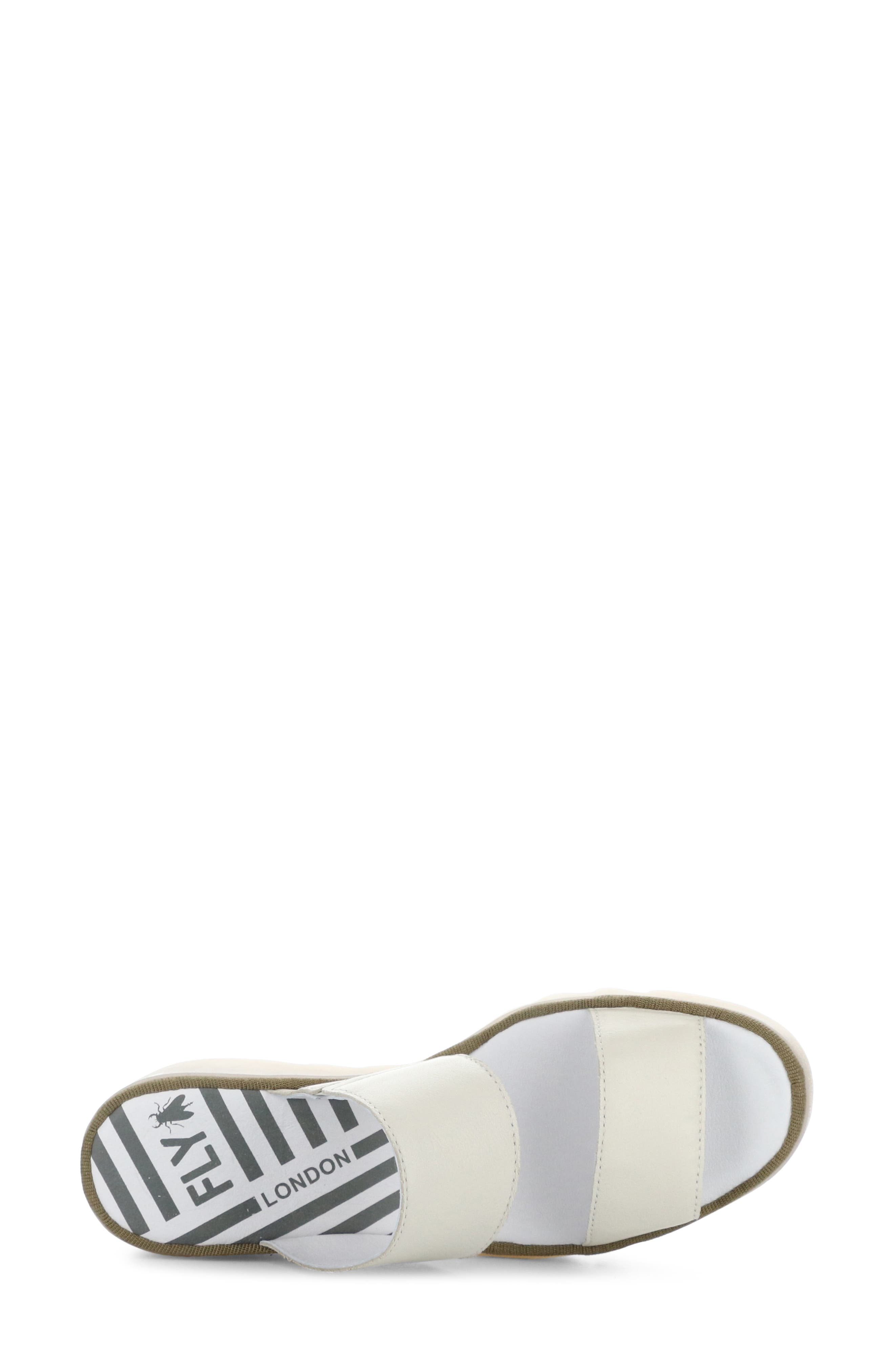 Besy Platform Sandal, Alternate, color, 009 OFF WHITE MOUSSE