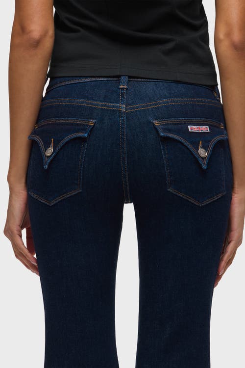 Hudson Jeans Dana High-rise Flare In Blue
