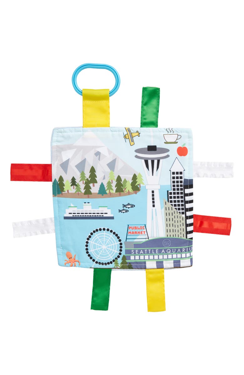 Baby Jack and Company Seattle Theme Crinkle Toy, Main, color,