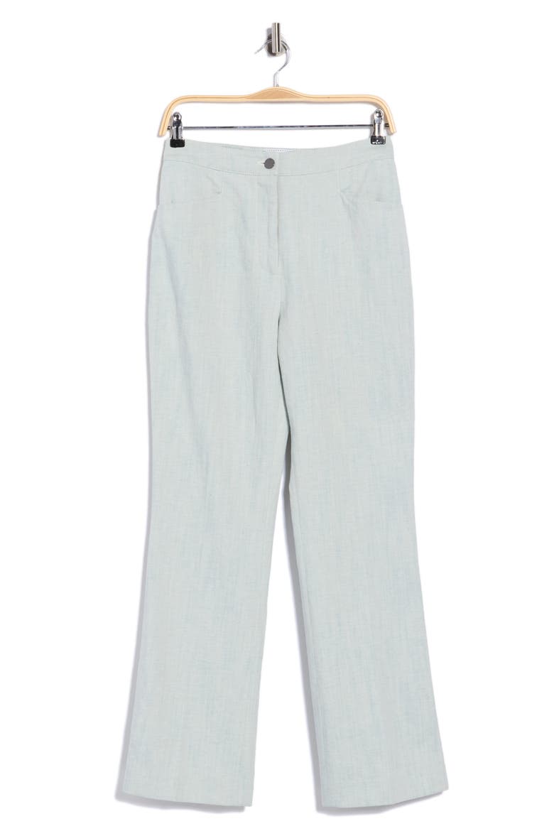 Cotton & Linen Trousers, Main, color, SKY BLUE